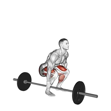 Barbell One Arm Side Deadlift
