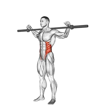 Barbell Side Bent II