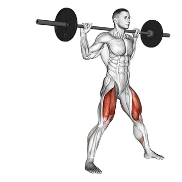 Barbell Side Split Squat II