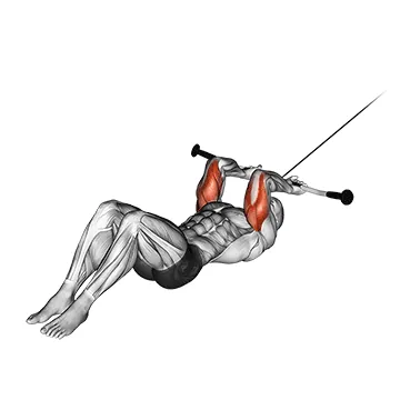 Cable Lying Triceps Extension