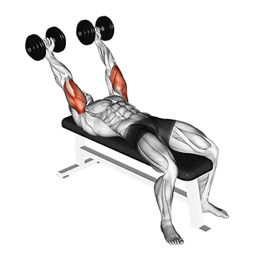 Dumbbell Pronate-Grip Triceps Extension