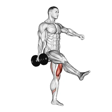 Dumbbell Single-Leg Squat