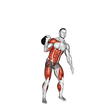 Kettlebell Bent Press