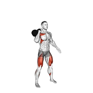 Kettlebell One Arm Push Press