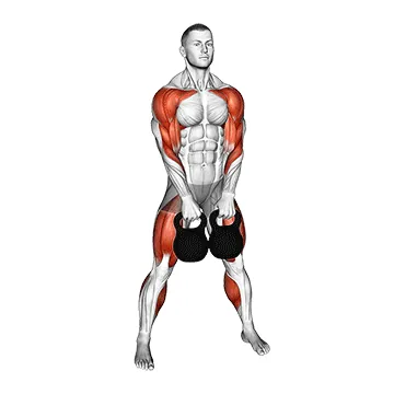 Kettlebell Two Arm Clean