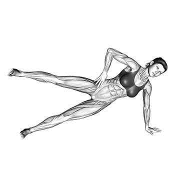Side Bridge Hip Abduction