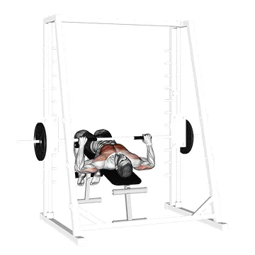 Smith Machine Decline Bench Press