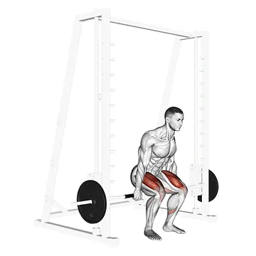 Smith Machine Hack Squat