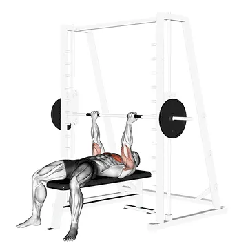 Smith Machine Reverse Grip Press