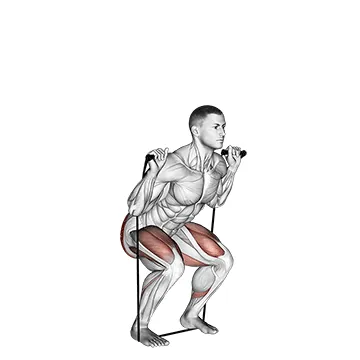 Band squat
