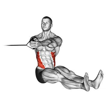 Band seated twist