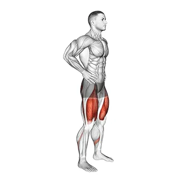 Bodyweight Quarter Squat