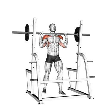 Barbell Standing Military Press