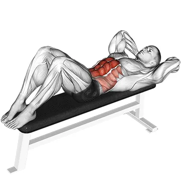 Weighted Crunch (behind head)