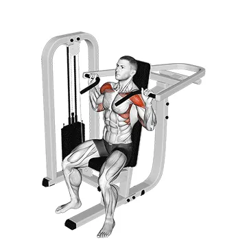Lever Seated Shoulder Press