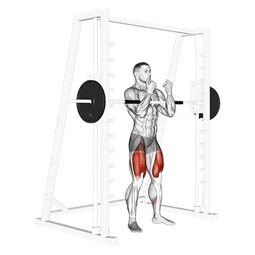 Smith Machine Zercher Squat