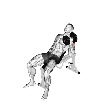 Dumbbell Incline One-Arm Hammer Press