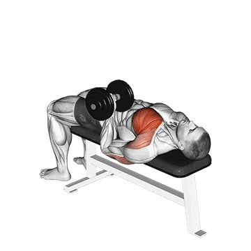 Dumbbell One-Arm Reverse-Grip Press