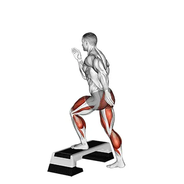 Split Jump to Box